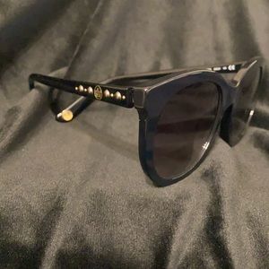 Juicy Black oversized sunglasses